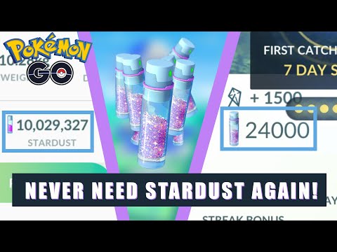 How to get A LOT of STARDUST in POKEMON GO (TOP TIPS!)
