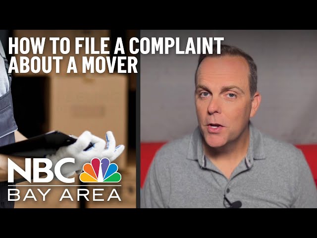 How to File a Complaint About a Mover