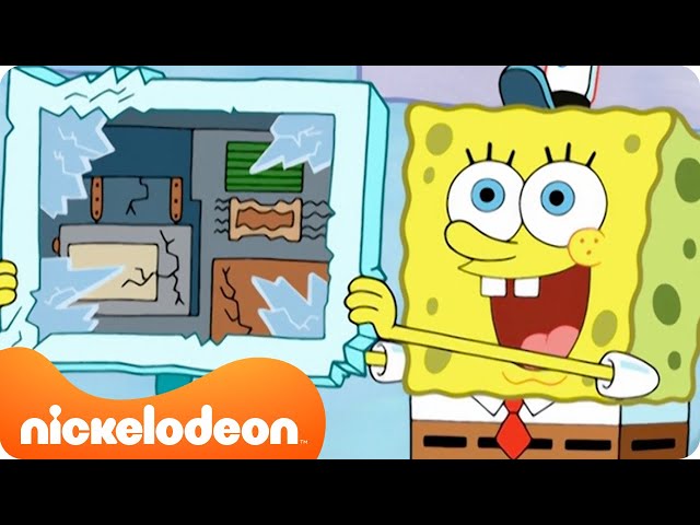 SpongeBob | Karen ERSETZT Thaddäus bei der Krossen Krabbe! 🍔 | Nickelodeon Deutschland