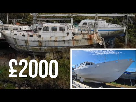 £2000 Yacht TIMELAPSE TRANSFORMATION - 16months in minutes  [S2-E59]