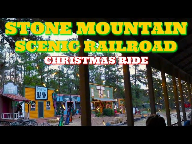 Stone Mountain Scenic Railroad - Christmas Ride Experience ft. "The Gift" at Pebble Ridge