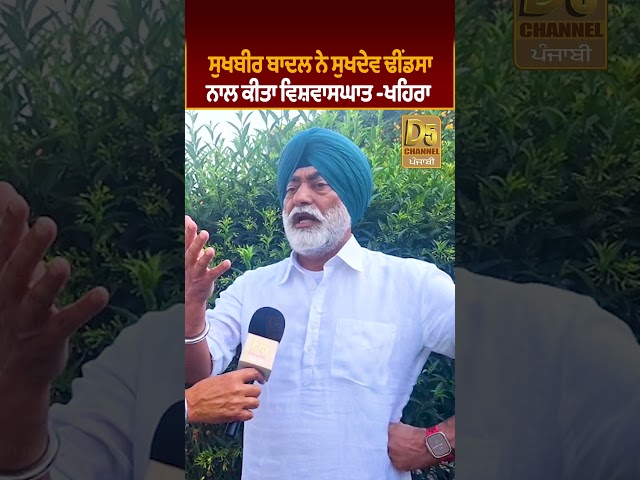 Sukhbir Badal ਨੇ Sukhdev Dhindsa ਨਾਲ ਕੀਤਾ ਵਿਸ਼ਵਾਸਘਾਤ - Khaira #D5Shorts | D5 Channel Punjabi