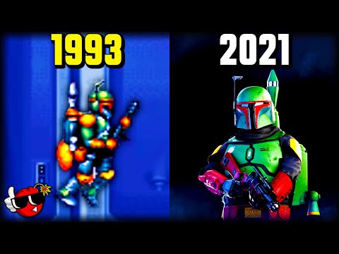 History of Boba Fett in Star Wars Games 1991 - 2021