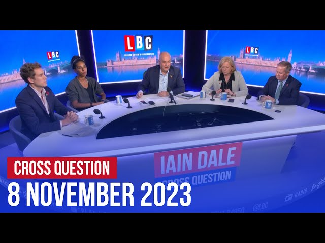 Iain Dale hosts Cross Question 08/11 | Watch again
