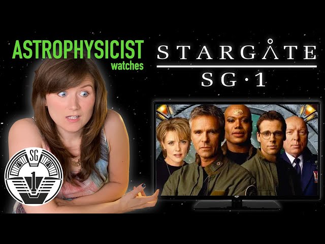 Astrophysicist reacts to Stargate SG-1 "A Matter of Time" - wormholes, black holes & time dilation!