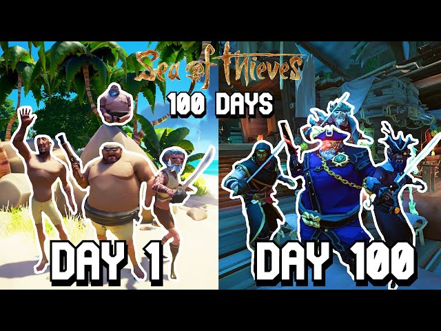 We Spent 100 Days as a Crew In Sea of Thieves... Here's What Happened