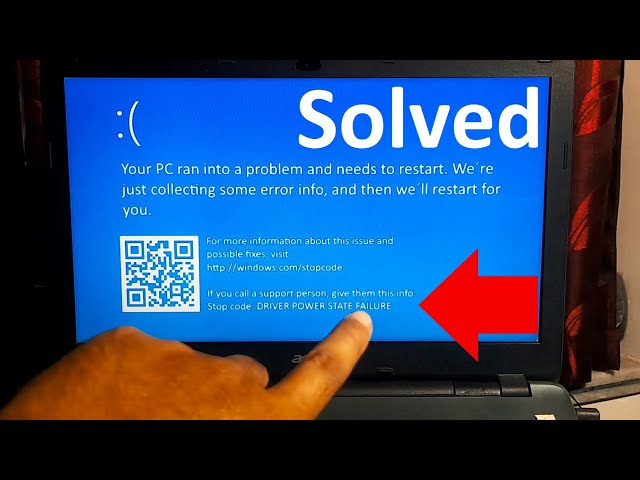 How to Fix Stop code DRIVER POWER STATE FAILURE Windows 10, 11