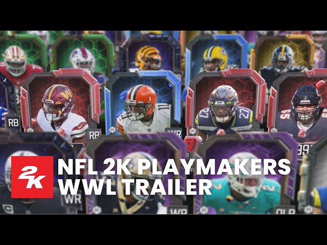 NFL 2K Playmakers I Official WWL Trailer