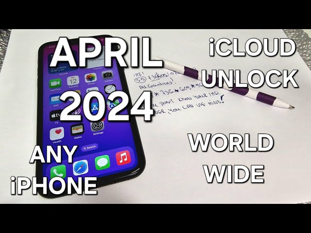 April 2024 iCloud Unlock Any iPhone 7,8,X,11,12,13,14,15 Any iOS Forgotten Apple ID and Password✔️