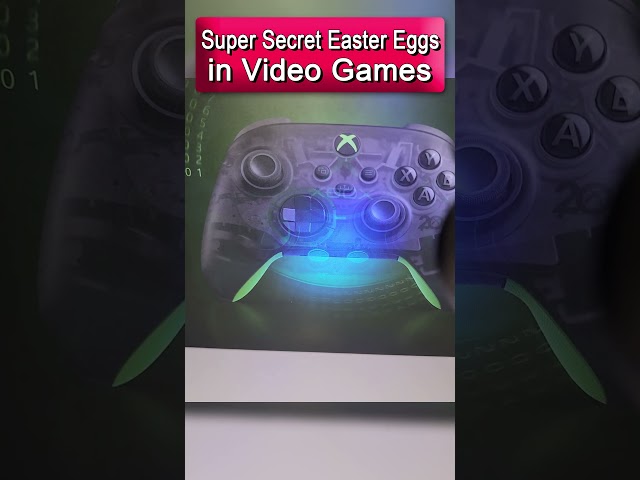 Blacklight Easter Egg 20th Anniversary Xbox Controller - The Easter Egg Hunter #gamingeastereggs