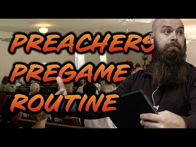 Preachers PreGame Routine | Sunday Cool Studios
