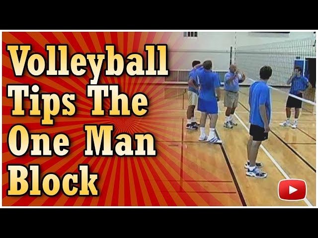 Mastering Mens Volleyball Systems of Play - One Man Block featuring Coach Al Scates