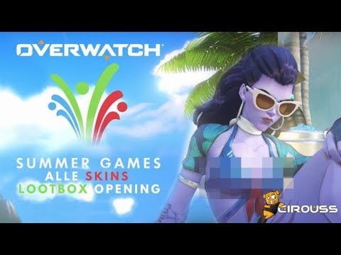 Overwatch Event | Summer Games 2017 | Lootbox Opening und ALLE Skins | German / Deutsch - Cirouss