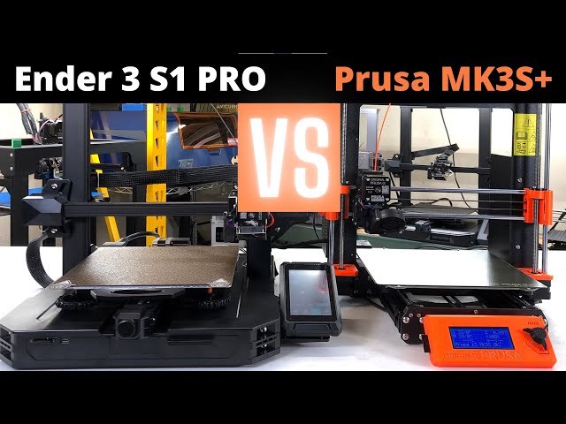 Creality Ender-3 S1 Pro VS Prusa MK3S+, In-Depth Comparison