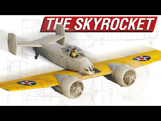Grumman's Ambitious Twin-Engine Carrier Fighter | Grumman XF5F-1 Skyrocket
