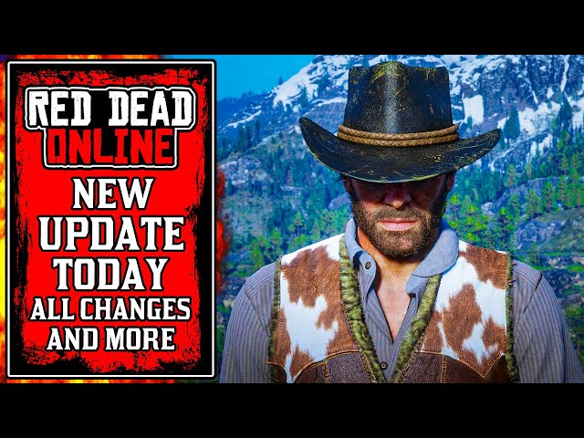 The New Red Dead Online Update Today...  (RDR2)