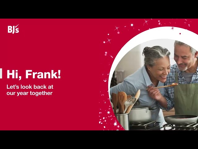 BJ's Wholesale Club "Year in Review" Personalized Video