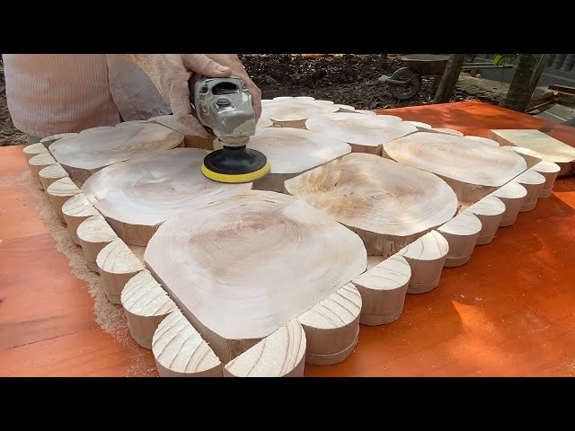 Creative Woodworking Ideas You've Never Seen // Build Outdoor Table Extremely Unique Design