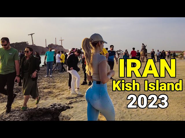 IRAN 2023 - Amazing place In Kish Island Walking Vlog ایران کیش