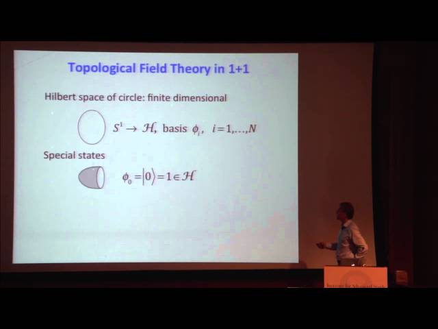 PiTP 2015 - "Introduction to Topological and Conformal Field Theory (1 of 2)" - Robbert Dijkgraaf