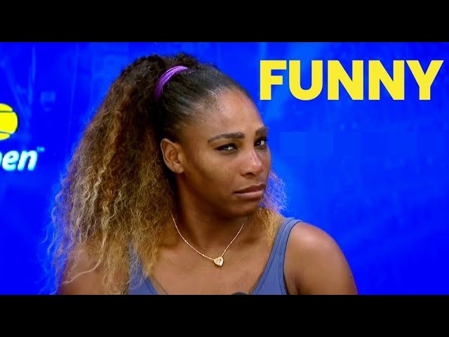Serena Williams - FUNNY MOMENTS | SERENA WILLIAMS FANS