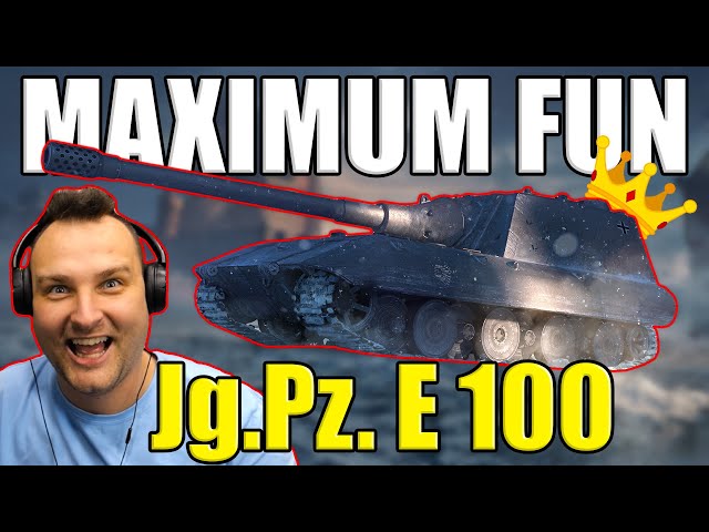 Alpha Strike King: Jg.Pz. E 100's Massive Damage Showcase! | World of Tanks