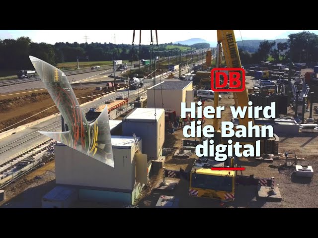Die Bahn wird digital - Neubaustrecke Wendlingen–Ulm