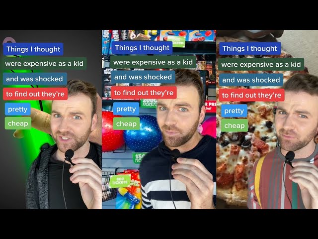 30 Things I thought were expensive as a kid (that are shockingly cheap) | TikTok/Shorts Compilation