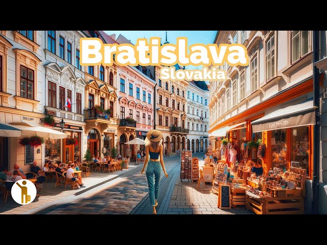 Bratislava, Slovakia 🇸🇰| Europe's Best Capitals | 4k HDR 60fps Walking Tour (▶186min)