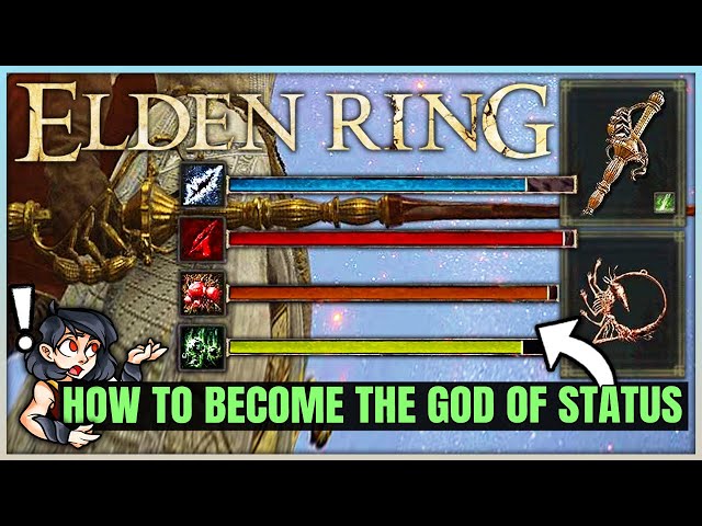 How to Rot Bleed Frost Poison at the SAME TIME - RIDICULOUS Damage - Best Status Build - Elden Ring!