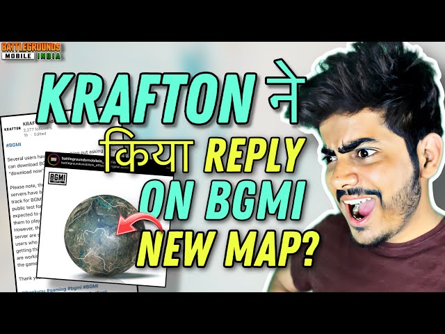 🔥KRAFTON REPLY ON BGMI IN PLAY STORE🔥| BGMI NEW MAP COMING?😍| BGMI NEW UPDATE
