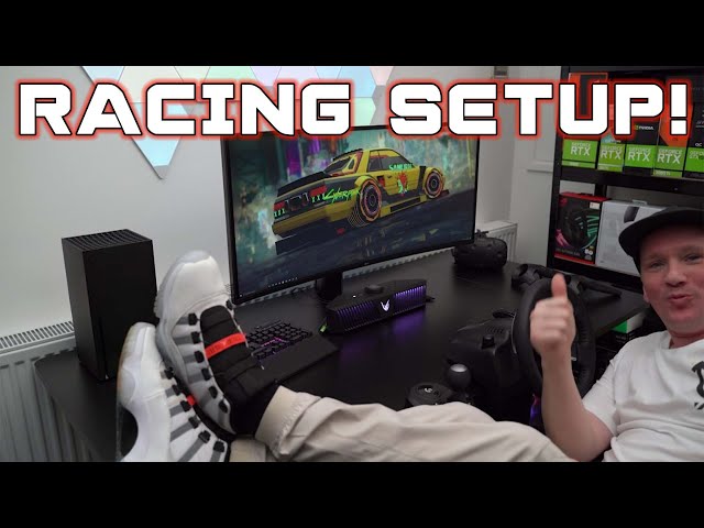 My Ultimate Racing Gaming Setup - 3080 TI -  Xbox series X - LG Ultrawide - HTC VIVE!