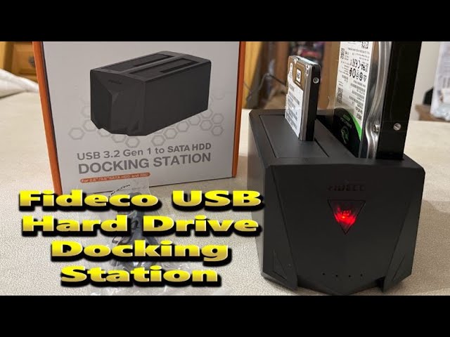 Fideco USB Hard Drive Docking Station
