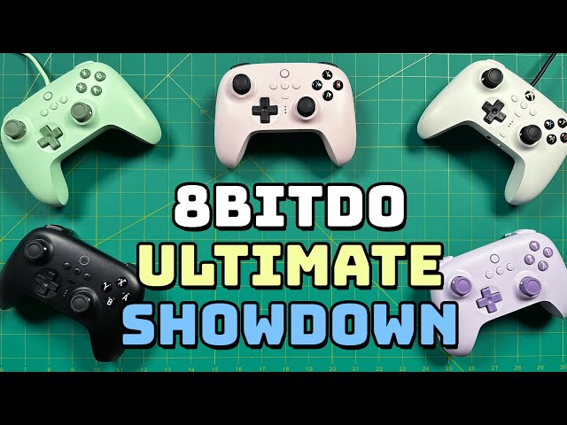The "Ultimate" 8BitDo Controller Comparison