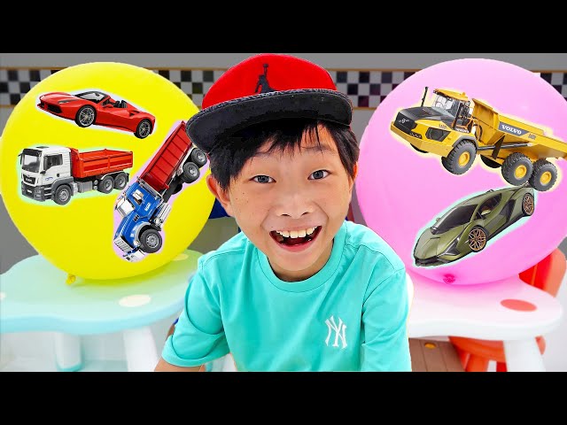 [30min] Yejun's Family Fun Play with Car Toys Stories for Kids
