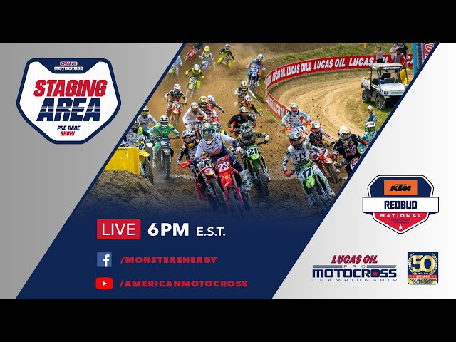 Deegan, Plessinger, Reed and Byrne Talk RedBud Staging Area Pre-Race Show | 2022 Pro Motocross