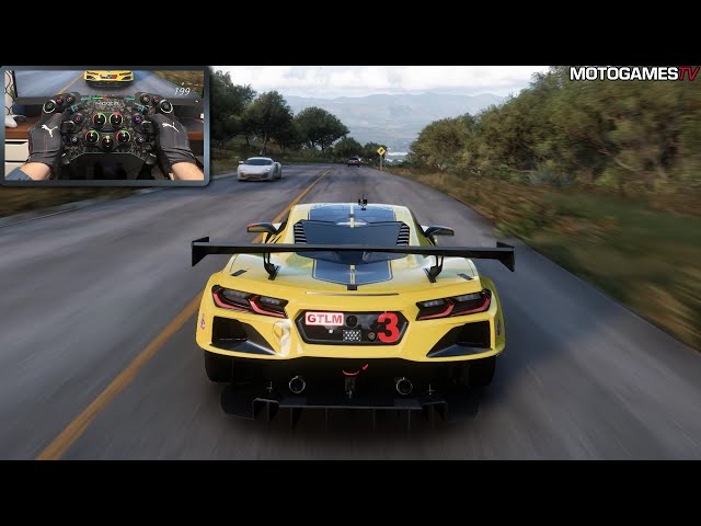Forza Horizon 5 - 2020 Chevrolet Corvette Racing C8.R | Moza DD R9 Gameplay