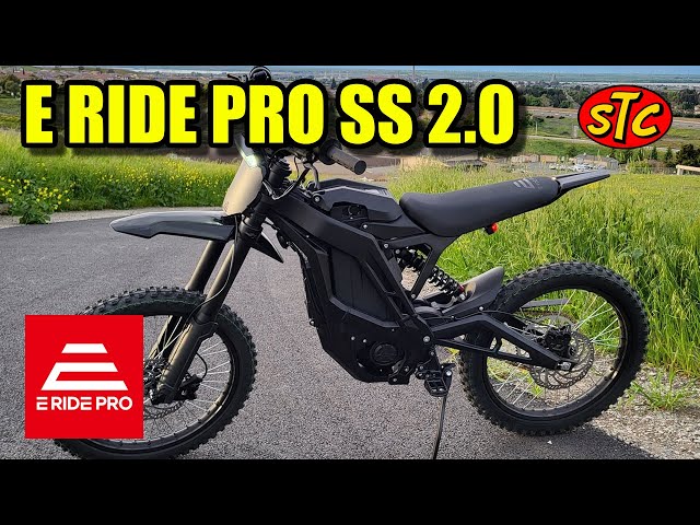 I Took The Electric Dirt Bike To Work ! * Eride Pro SS 2.0