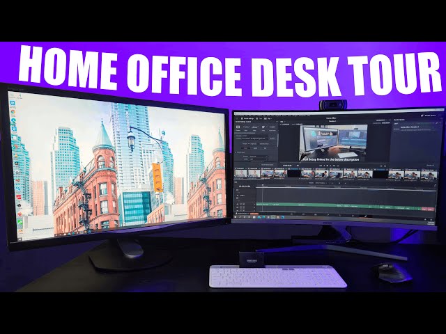 home office setup for a engineer 2021 Desk Tour working from home setup