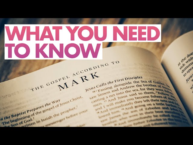 What You Need to Know Before You Read Mark's Gospel | Beyond the Words