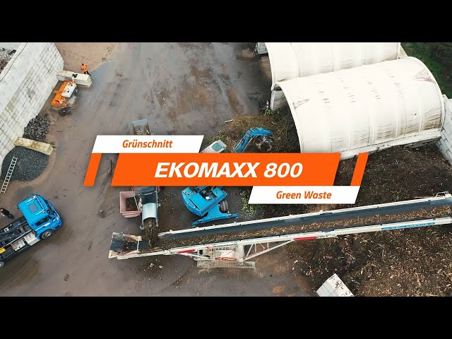 EKOMAXX 800 in daily operation at the company Schlabbers