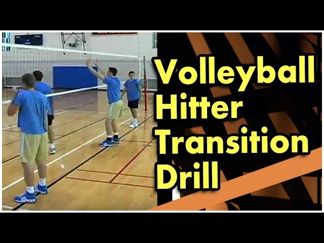 Volleyball Advanced Skills - The Quick Hitter Transition Drill -  Coach Al Scates