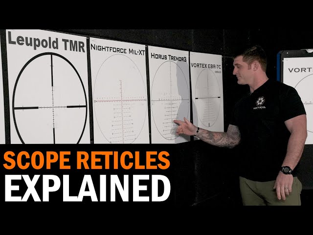Scope Reticles Explained with Former USCG Precision Marksmanship Instructor Billy Leahy
