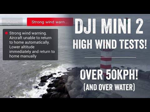 DJI Mini 2 High Wind Test!
