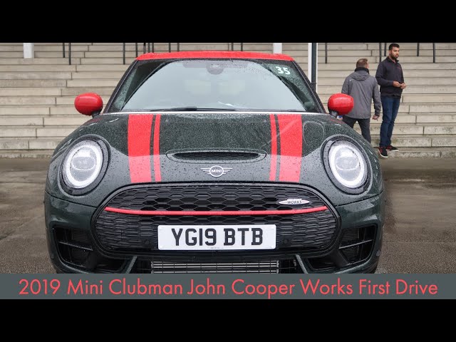 2019 Mini Clubman John Cooper Works First Drive