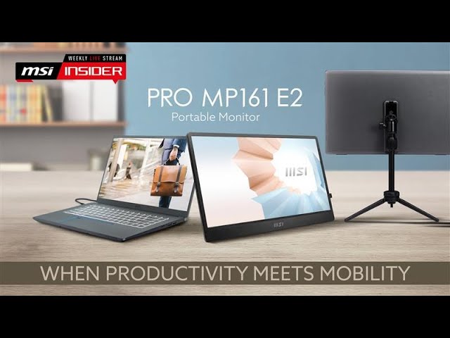 When productivity meets mobility | MP161 E2