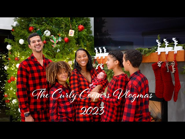 Curly Coopers Vlogmas 2023 Intro