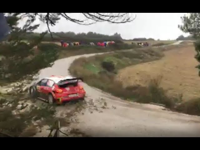 Oops Moment Sébastien Loeb Citroën C3 WRC RallyRACC Catalunya 2018 by Ouhla lui