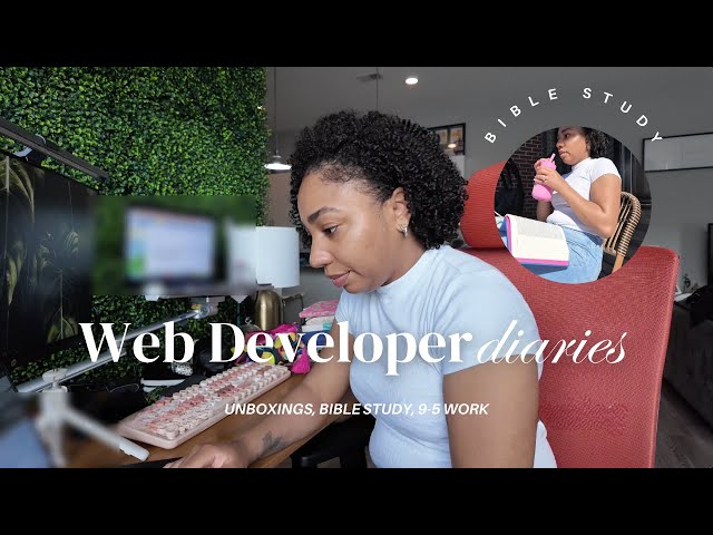 Day in the Life of a Content Creator and Web Developer | Cozy Chatty Vlog
