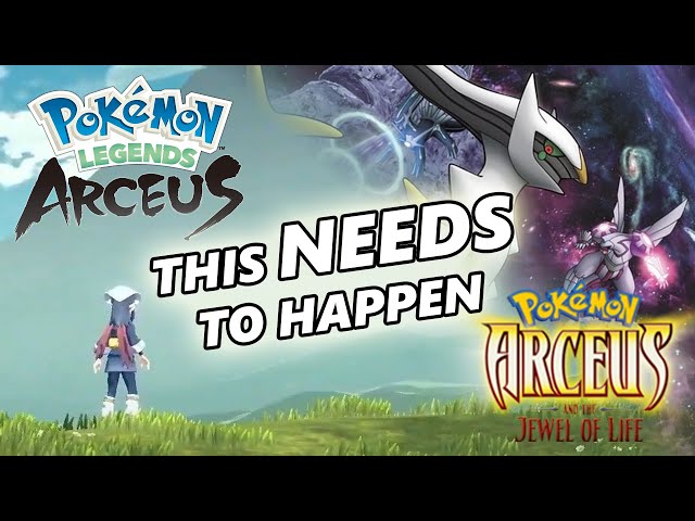 What Pokémon Legends Arceus Needs to be Successful